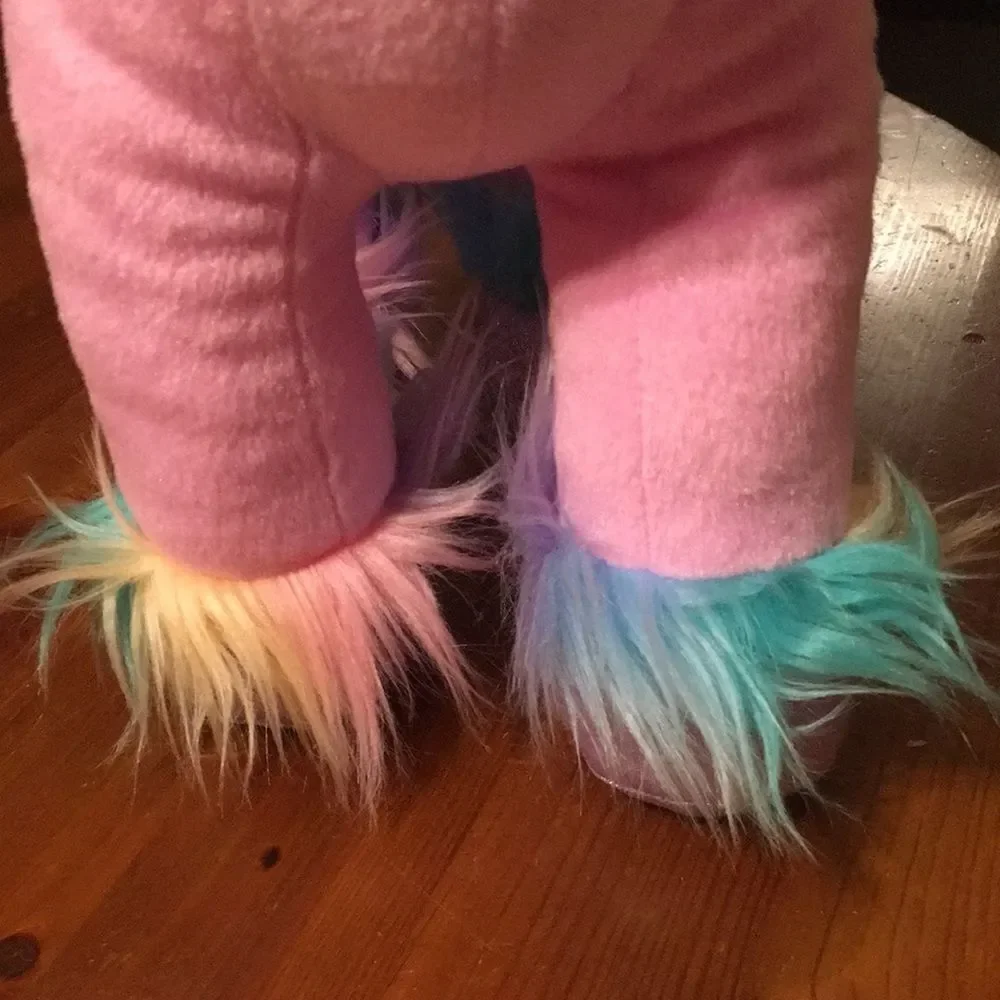 Build-A-Bear Pink Sparkly Fairy Unicorn Plush Toy